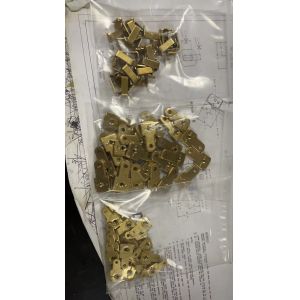 Brass Stamped Electrical Terminal – Durable Brass Material, Tight Tolerance,