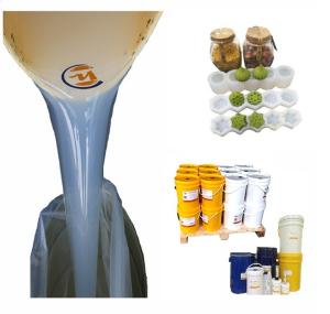 China 1:1 Food Grade RTV2 Platinum Cure Silicone Rubber For Molds Making factory