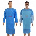 Antiviral Disposable Isolation Gown Light Weight Waterproof Dustproof Laboratori