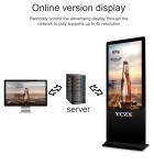 Floor Standing Indoor Digital Signage , LED Touch Screen Advertising Displays