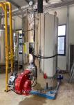 Gas Steam Boilers / Vertical Oil Gas Small Steam Boiler 200kgs/h For Paper