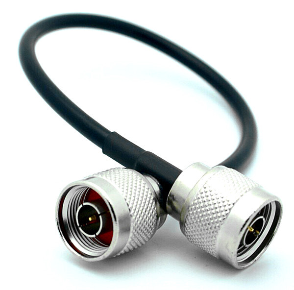 China 12" N - N RG58 Coaxial Cable with N connector factory