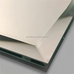 China Beveled Edge Double-Coated Silver Glass Mirror for Modern Bathroom Decorative Purpose factory