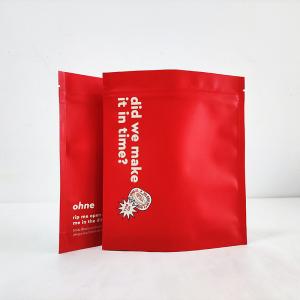 Biodegradable Kraft Paper Standing Zip Lock Pouch with Standard 120mircon