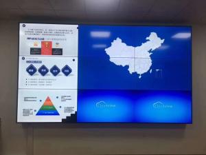 China Indoor 1.8mm Supper Slim Bezel 55inch LED Screen Video Wall Solution for Indoor Using Way factory