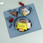 Baby Feeding Set Toddler Silicone Baby Tableware Kids Dining Dishes Plates