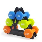 Thin Arm Dip Plastic Dumbbells 5kg Eco Friendly 2kg Ladies Dumbbells