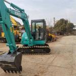 SK60-8 Kobelco 6 Ton Excavator Used Kobelco Excavator For Road Maintenance