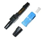 Sc Upc Fiber Optic Cable Connector 0.9 2.0 3.0mm Pre Polished Ferrule Field