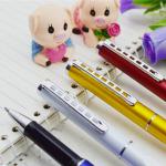Gel pen,Promotional gel-ink pen with cap,black rubber gel-ink pen
