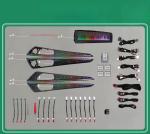 Ambient lights Rainbow symphony dynamic carbon fiber for Honda AVANCIER/URV