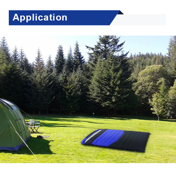 Rectangular Down Camping Sleeping Bags Lightweight Warmest Sleeping Bag