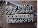 Domino set, Material Melamine , Total 28pcs, double six, packaged in PVC box,
