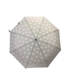 Manual Open Promotion Pongee Fabric Umbrella With Magic Printing