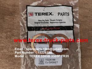 China TEREX 15226196 WASHER 3305F 3305G 3305B 3305K RIGID DUMP TRUCK MINING OFF HIGHWAY CUMMINS ENGINE ALLISON TRANSMISSION factory