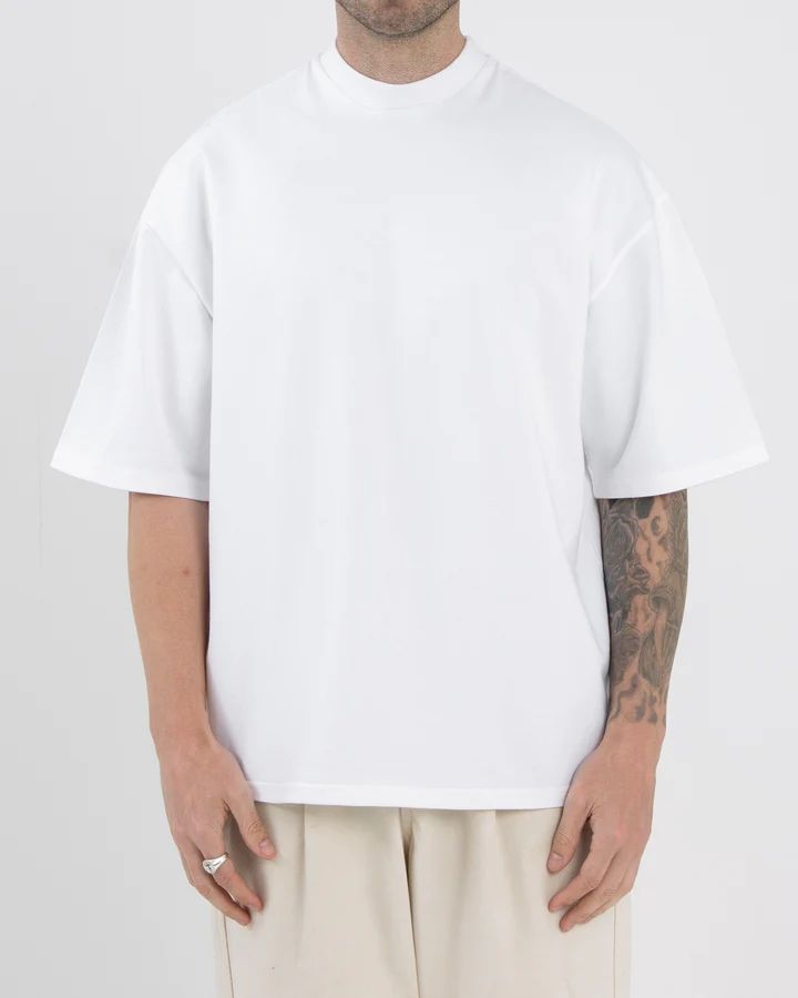 Colorful or Customized 220 gsm 100% Cotton 300Gsm Heavyweight Oversized Boxy T-Shirt