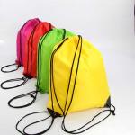 Heat Transfer Eco Friendly Drawstring Bags 31*44cm For Supermarket