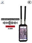 High-Quality 0~3km Ultra Long Distance 70MHz~6GHz Ultra Wide Channel Signal