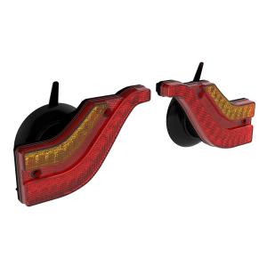 China Dc 12Volt Auto Tail Lamp Wireless Trailer Magnetic Towing Lights Kits factory