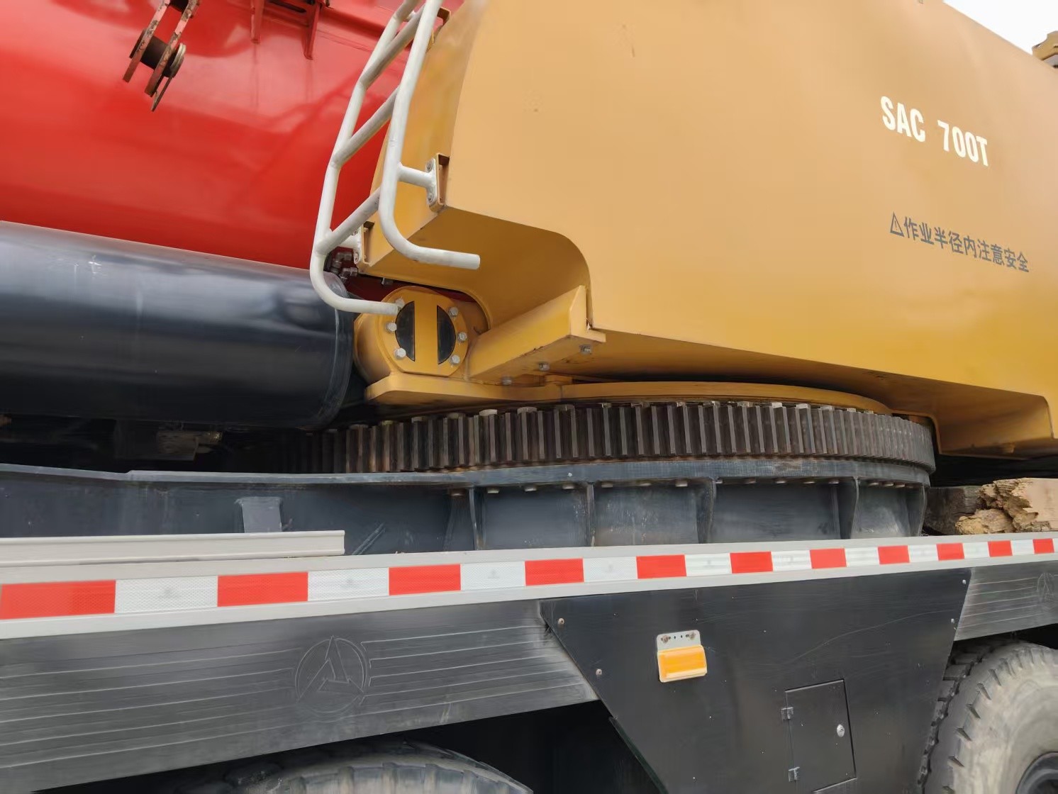 Used SA NY SAC6500 650ton Truck Crane Small Truck Crane Mobile Crane Truck Mounted Crane in Excellent for Sale