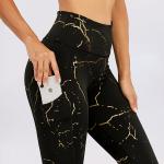 Hot Stamping Womens Workout Leggings