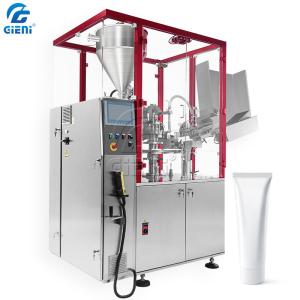 China Hand Cream Face Cleanser Toothpaste Plastic Tube Filling And Sealing Machine factory