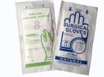 Disposable latex sterilized surgical gloves,powdered free.White color. One pair