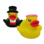 Decorations Yellow Floating Duck Toy / Floating Rubber Ducks Phthalate Free