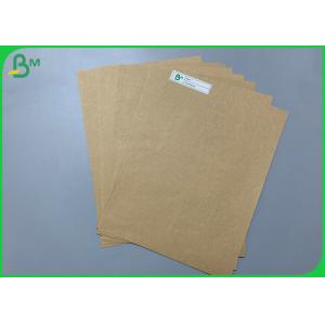 Food Grade 70g 120g Brown Kraft Paper Roll For Butcher Wrapping