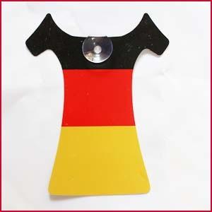 China National Advertising Promotional Magnetic Skirt Sucking Car Sticker Germany factory