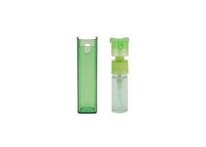 China 10ml Atomizer Refillable Cologne Green Perfume Bottle For Ladies factory