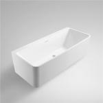 Indoor Seamless Rectangular Freestanding Bathtub Scratches / Stains Resistant
