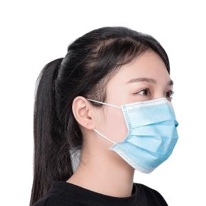 China Adult 17.5*9.5cm Disposable Earloop Face Masks Anti Covid-19 factory