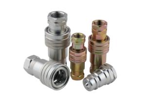 China 28GPM Hydraulic Quick ISO 5675 Coupler 3/4 Inch Close Type factory