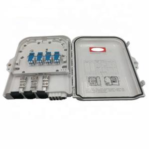 China 8C SC LC Fiber Optic Distribution Box FTTH PC ABS Plastic IP65 factory