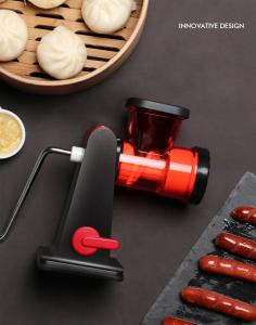 China Manual Multi Functional Sausage Stuffer Filler Nozzles For Home factory