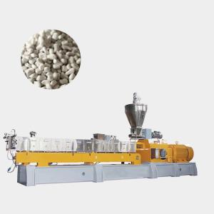China Versatile Twin-Screw Extruder For Plastic Masterbatch With Superior Color Mixing factory