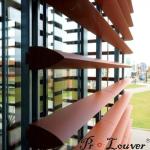 Factory price ! Aerobrise Architectural Exterior Aluminum Louvers
