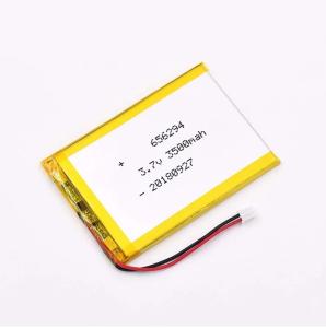 China High Power Li-ion polymer lipo 3.7V 4000mAh 656294 or customized High Capacity Lithium Ion Polymer Battery factory