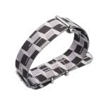 Nato Style Nylon Strap Watch Bands , 20mm Lady Watch Strap Print Pattern