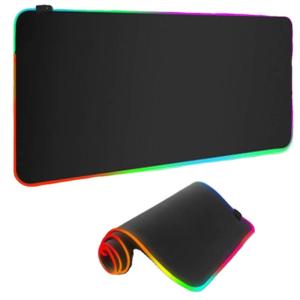 China Nonslip RGB Gaming Wireless Charger Corporate Gift Reusable Natural Rubber Mouse Pad factory