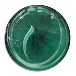 304 316 SS Stereoscopic 3D Convex Circular Statue Hanging Decorative Painting
