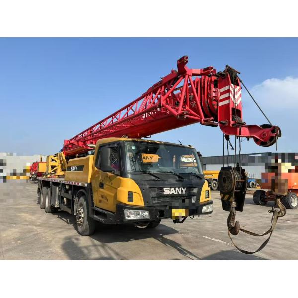 China 2019 SANY Used 16T Fully hydraulic truck crane lifting machinery factory