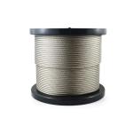5/32 Galvanized SS304 316 3mm 12mm 7X7 Steel Wire Rope Rope 2mm 6mm 7mm