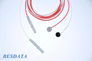 China Medical Reusable Sintered Silver Silver Chloride Electrodes ( 12pcs / Packge ) factory