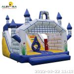 Bounce House Inflatable Slide For In Ground Pool Moon Houses Blower Mini