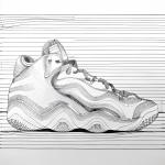 Mens Custom Youth Basketball Shoes Non Slip Soft And Comfortable