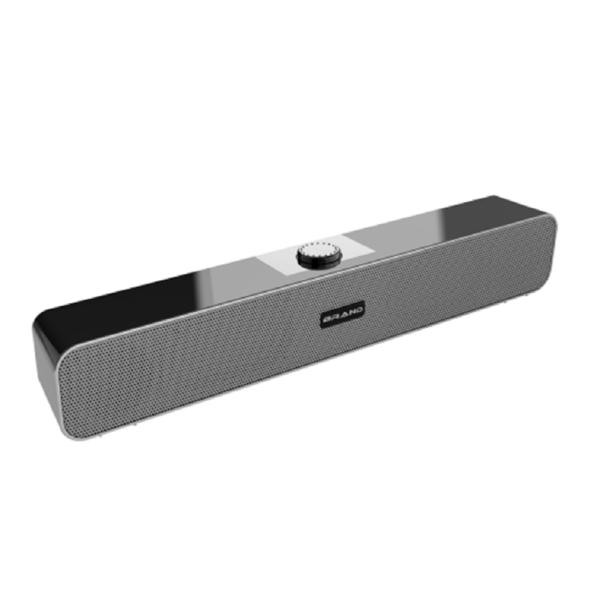 Ultra-slim USB Soundbar With Dual 2-inch Drivers 3W*2 Stereo Plug-and-play 55mm