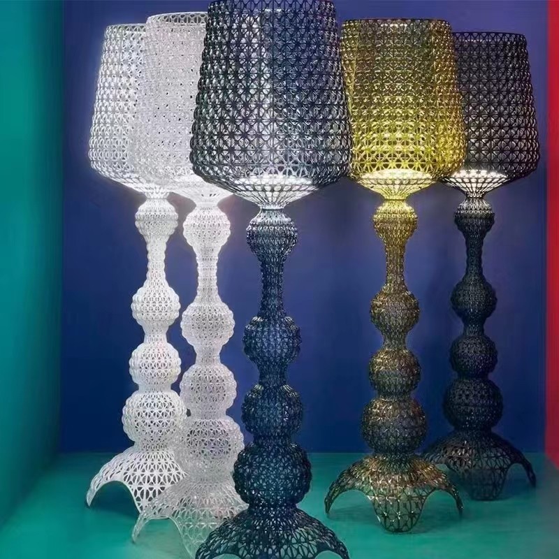 Colorful Hotel Nordic Bedside Table Lamp Living Room PC Floor Lamp H166cm