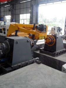 China Thick Coil Slitting Line Machine , High Stiffness Of The Structure Design factory